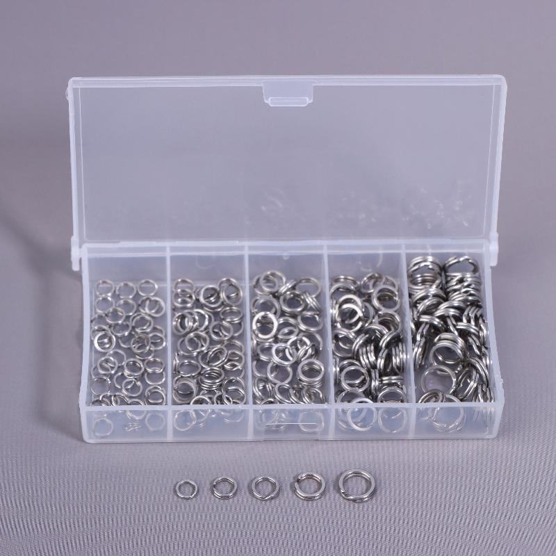 Fishing Lure Kit - Paslanmaz Çelik O-Şekilli Halka Seti 200