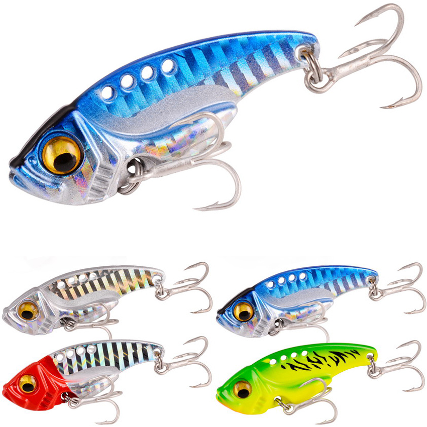 Fishing Lure Blade Bait - 6 adet/grup 7/10/15/20G sert Metal Vib