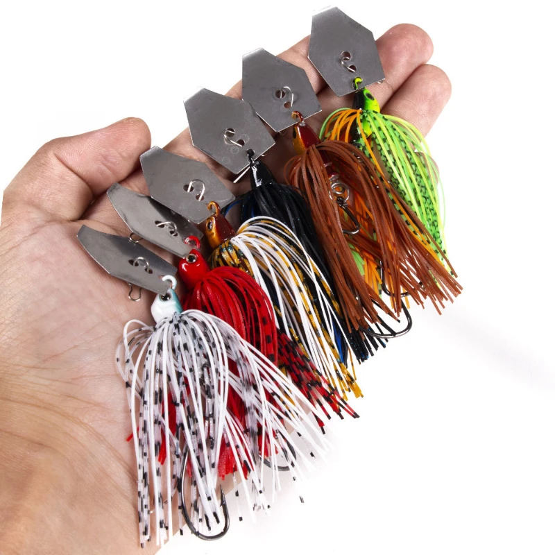 Fishing Lure Swimbait - 6 adet/takım Chatterbait Balıkçılık Lures Kiti