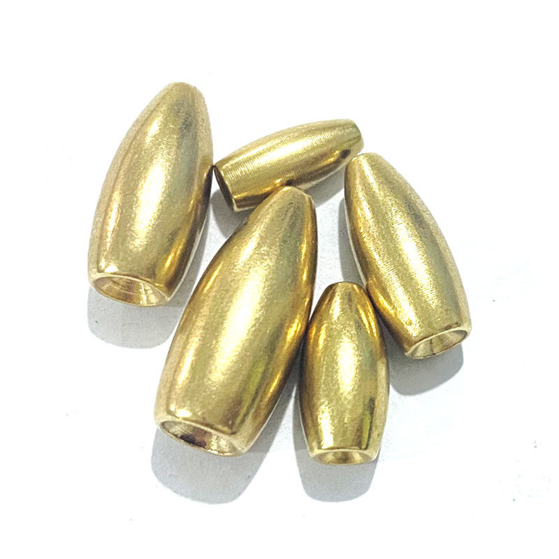 Fishing Lure Accessories - 10 Adet/Paket Pirinç Mermi Balıkçılık Ağırlıkları,