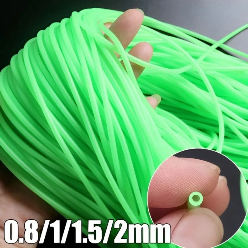 Fishing Lure Making Kit - 0.8/1/1.2/1.5/2mm Işıklı Balıkçılık Hortumu Silikon Anti