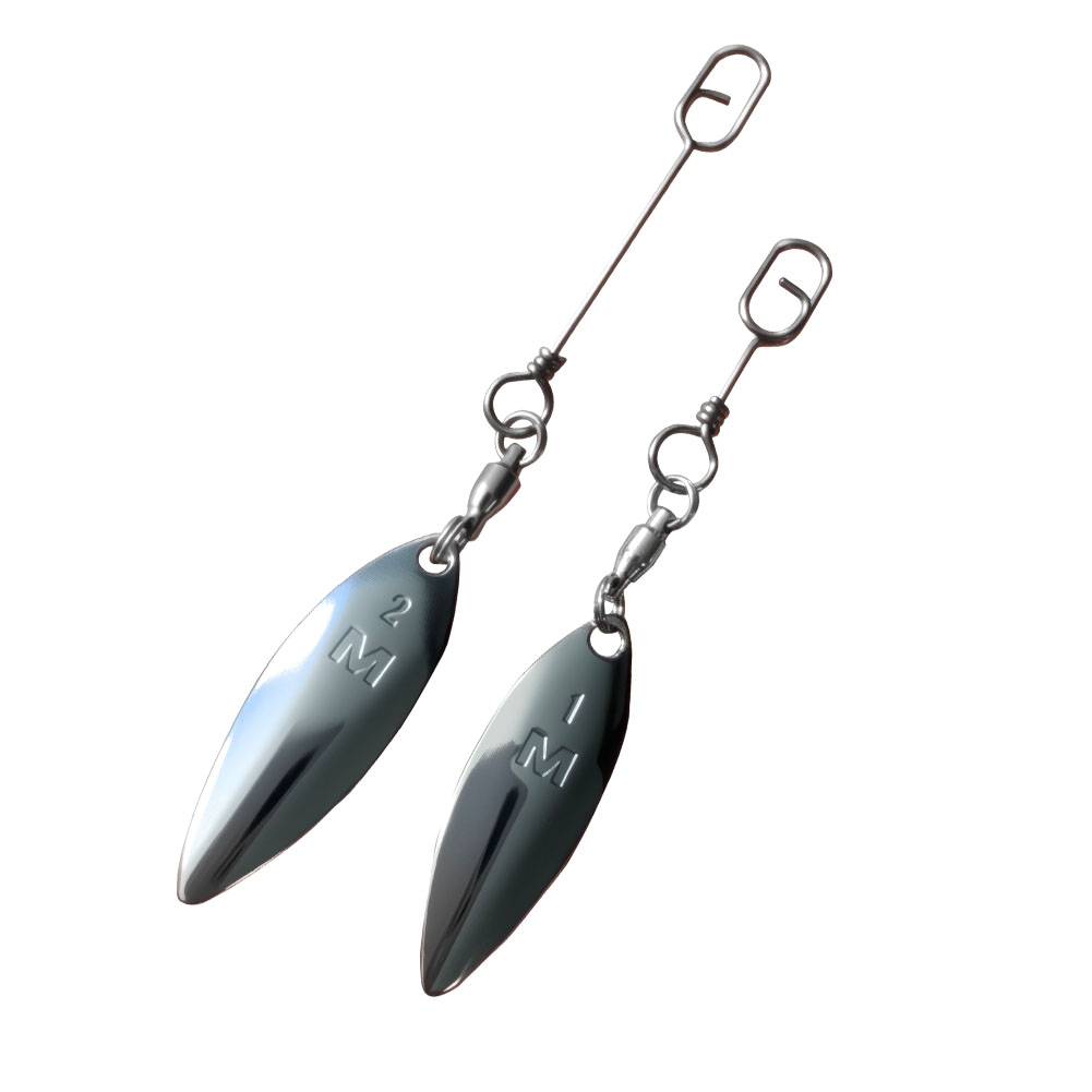 10 adet Willowleaf Bıçakları S - Fishing Lure Blade Bait incelemesi ve fiyatı