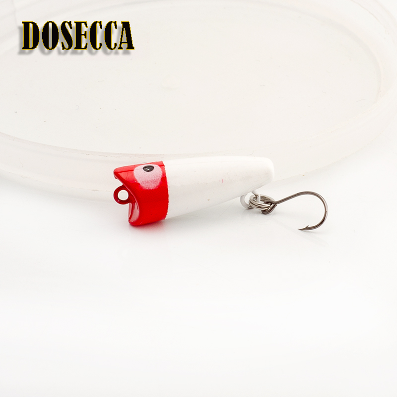 1 adet 2.5cm 1.5g Topwater yem - Fishing Lure Popper incelemesi ve fiyatı