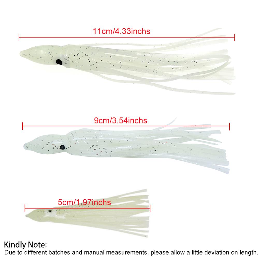 20 adet Glow Aydınlık Ahtapot  - Fishing Lure Buzzbait incelemesi ve fiyatı