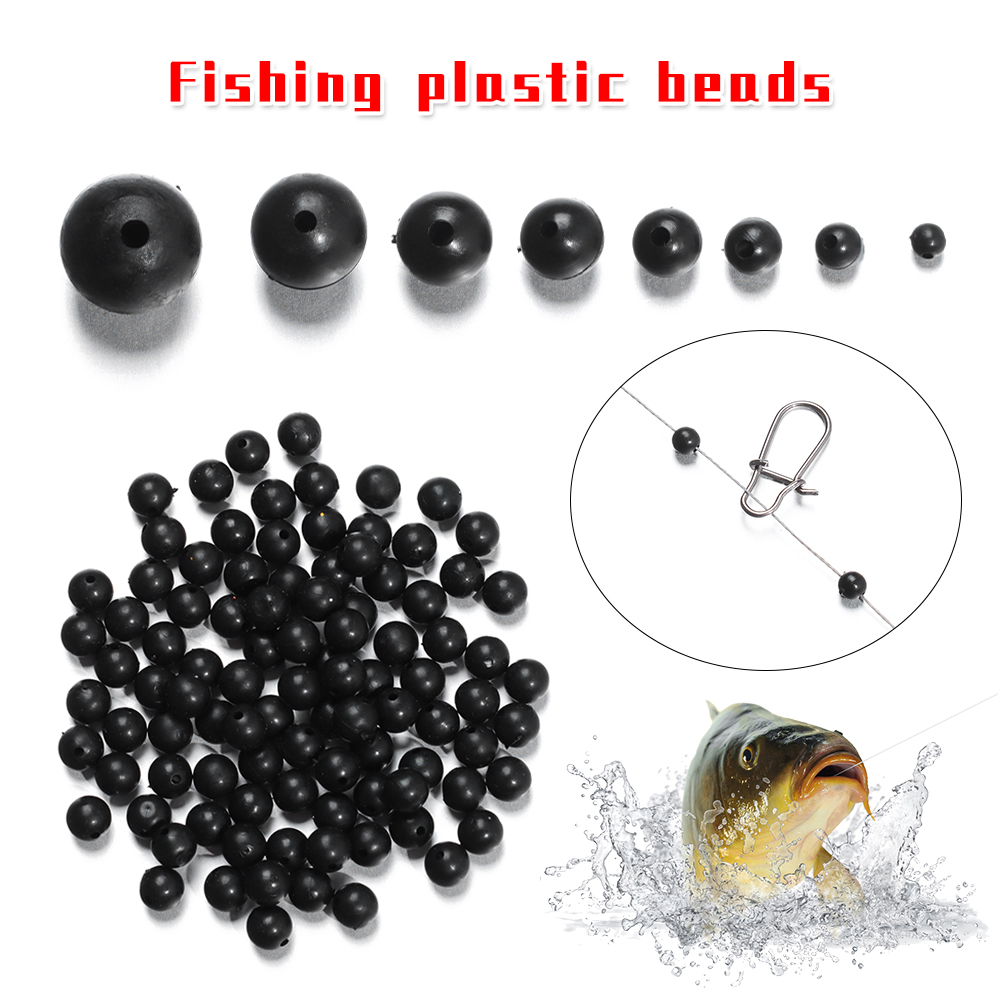 100 adet/grup Balıkçılık Boncu - Fishing Lure Accessories incelemesi ve fiyatı