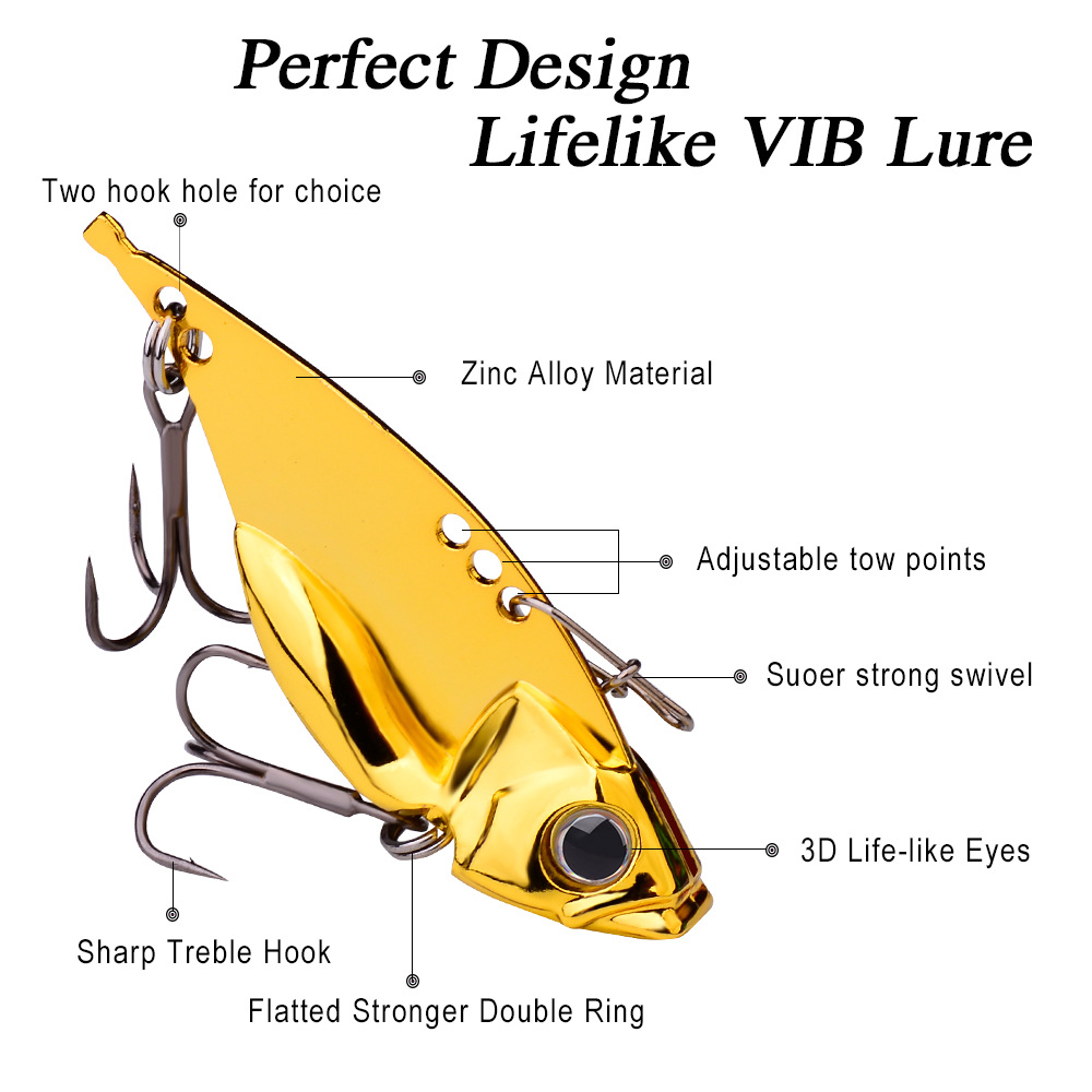 Kişiselleştirilmiş Kazınmış Bı - Fishing Lure Blade Bait incelemesi ve fiyatı